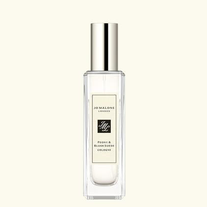 Peony & blush suede cologne