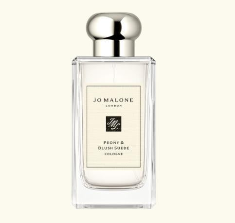 Peony & blush suede cologne