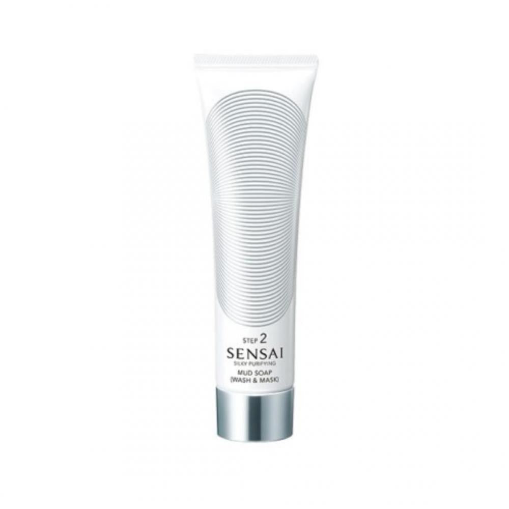 Detergente sensai silky purifying creamy soap 125 ml (step 2) - sapone detergente viso donna