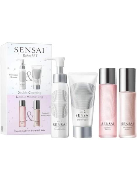 Saho set double cleansing double moisturising cofanetto