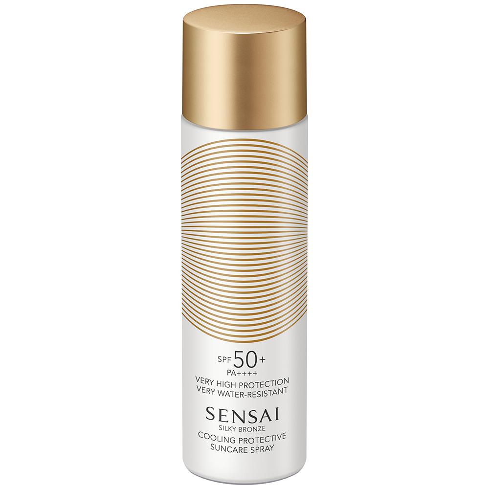 Silky bronze cooling protective suncare spray spf50+