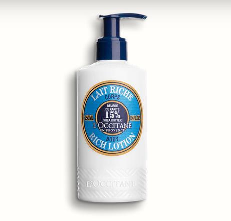 Latte riche corpo karité