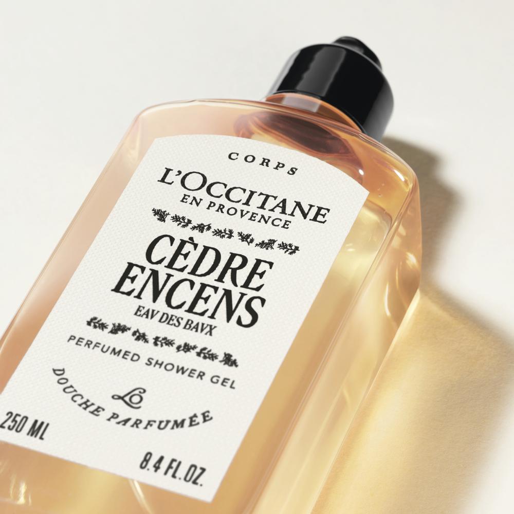 Shower gel cèdre encens