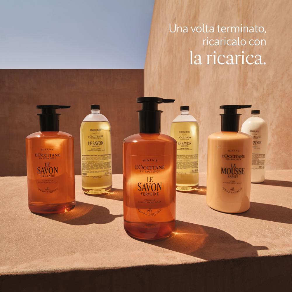 Sapone liquido verbena karité confort