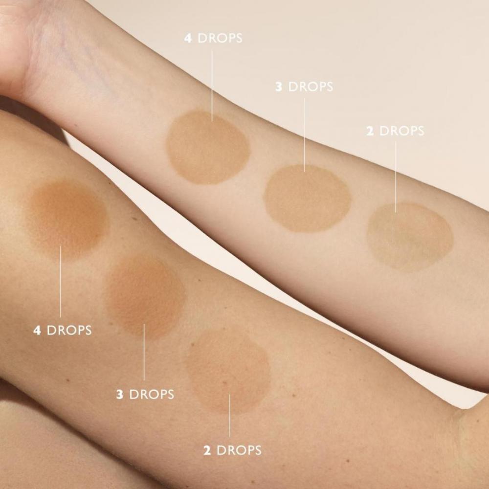 Self tan sun-kissed face drops