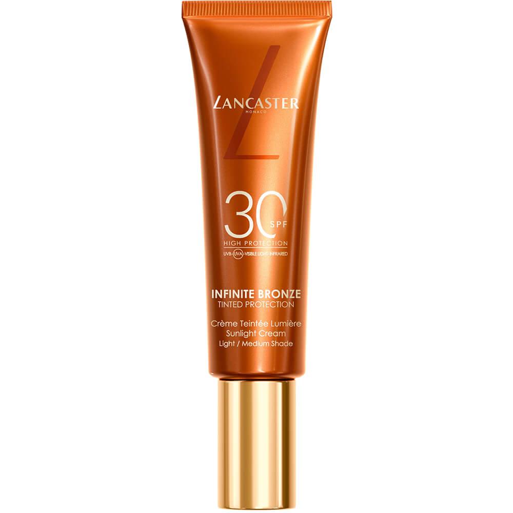 Infinite bronze tinted protection sunlight cream spf30
