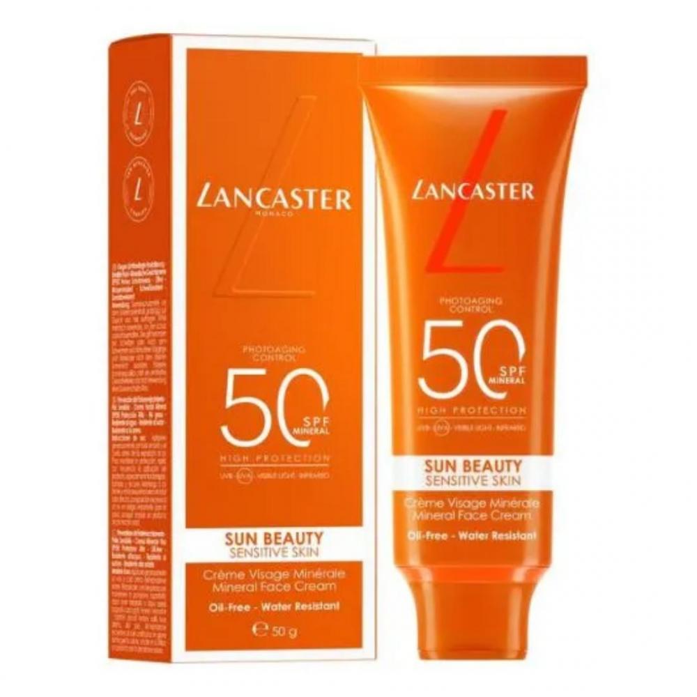 Sun beauty sensitive skin mineral face cream spf 50