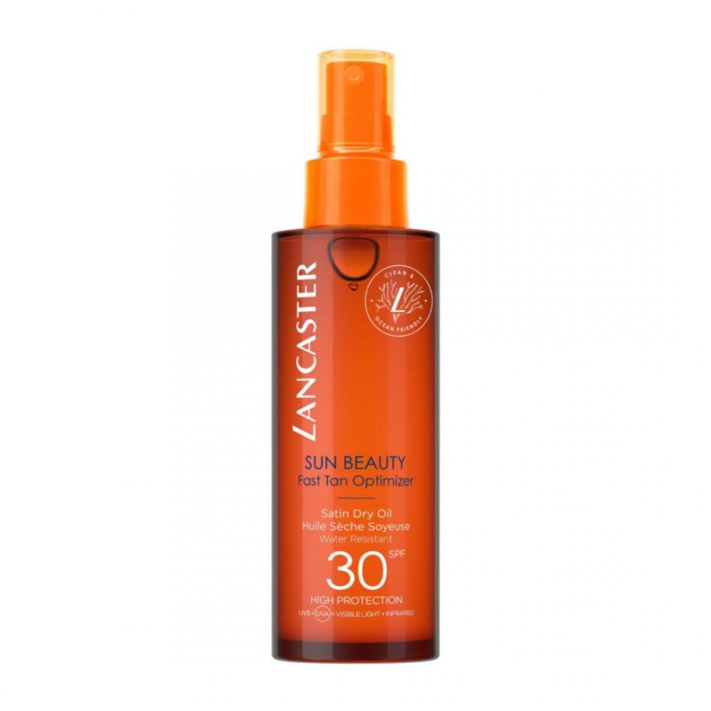 Sun beauty body dry oil spf 30