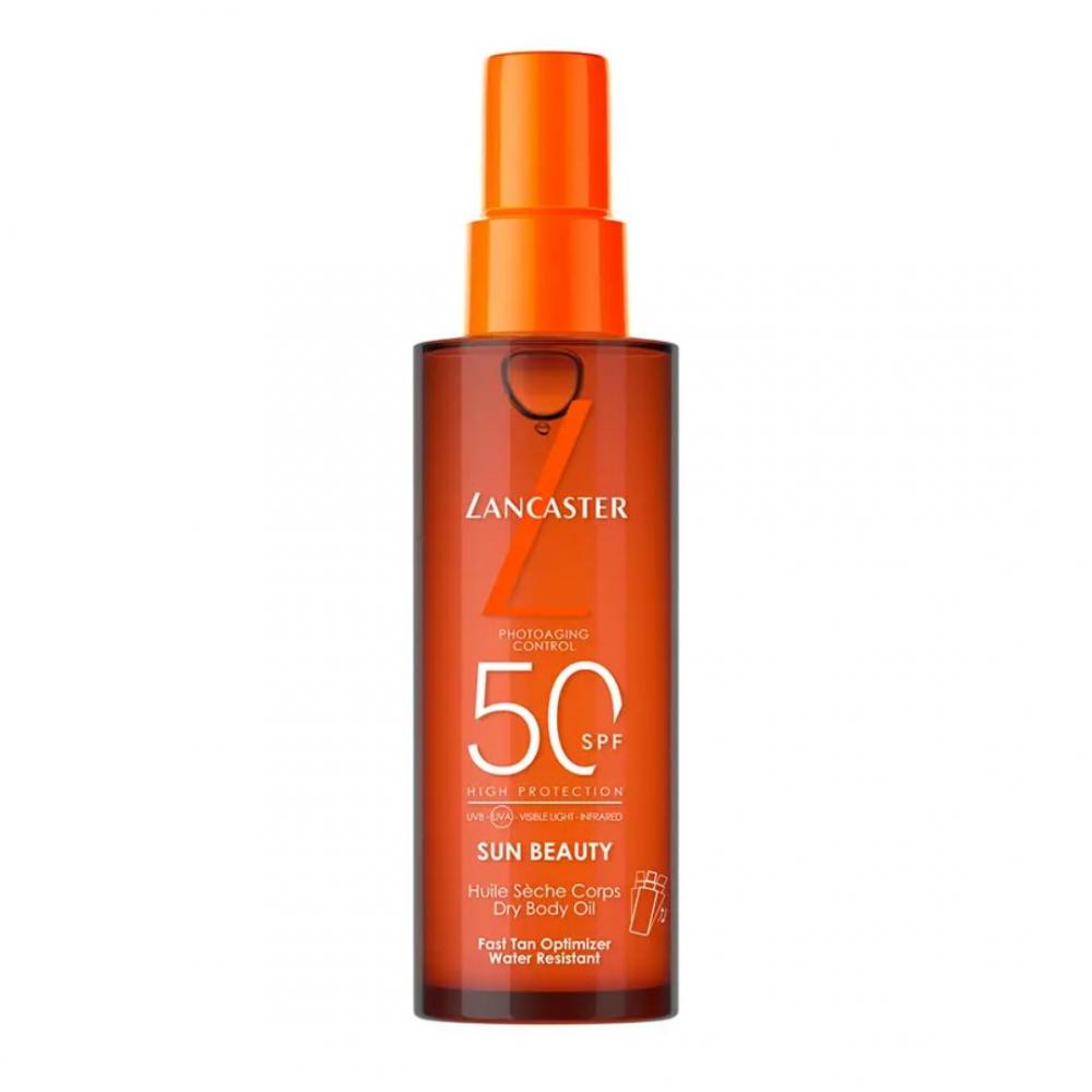 Sun beauty body dry oil spf 50