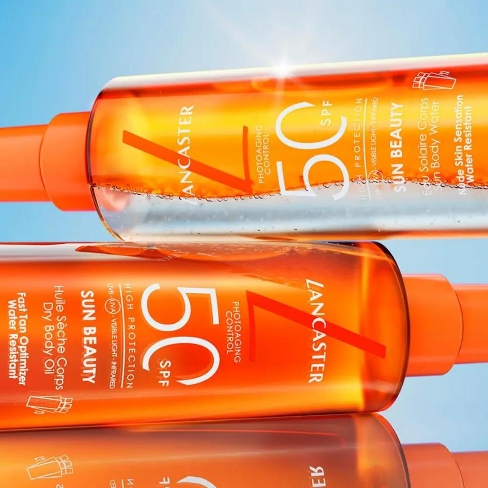 Sun beauty body dry oil spf 50