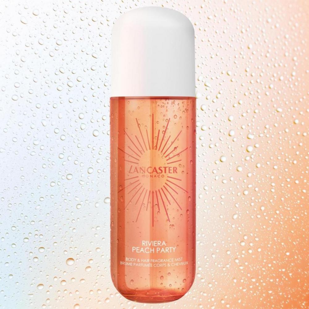 Lancaster riviera peach party acqua profumata per corpo e capelli