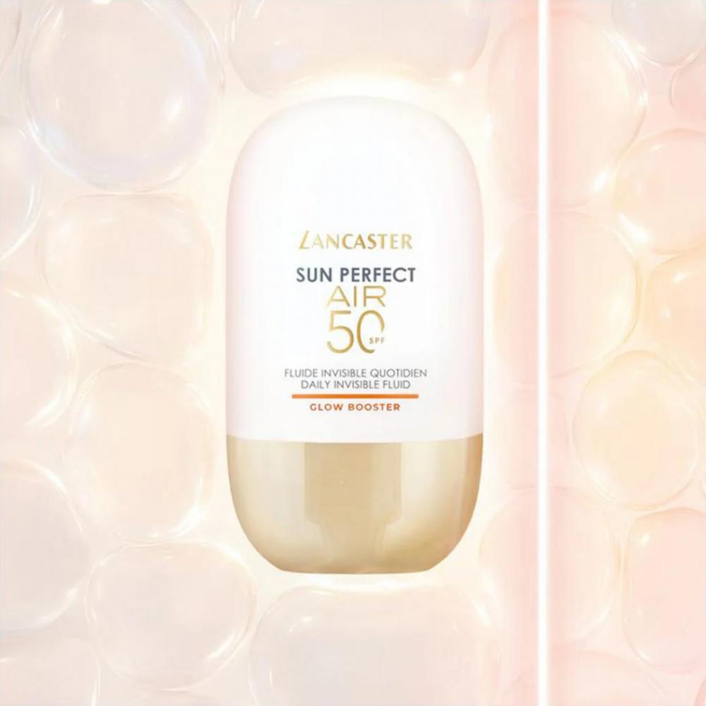Sun perfect atr daily invisible fluid glow booster spf 50