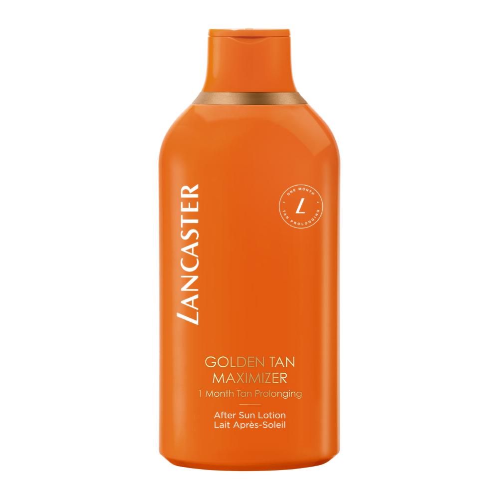 Golden tan maximizer after sun lotion