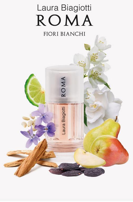 Roma fiori bianchi eau de toilette