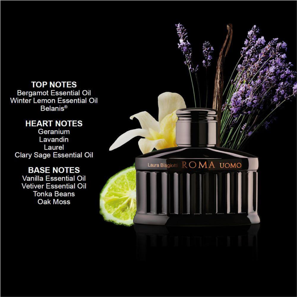 Roma uomo nero estremo eau de parfum intense