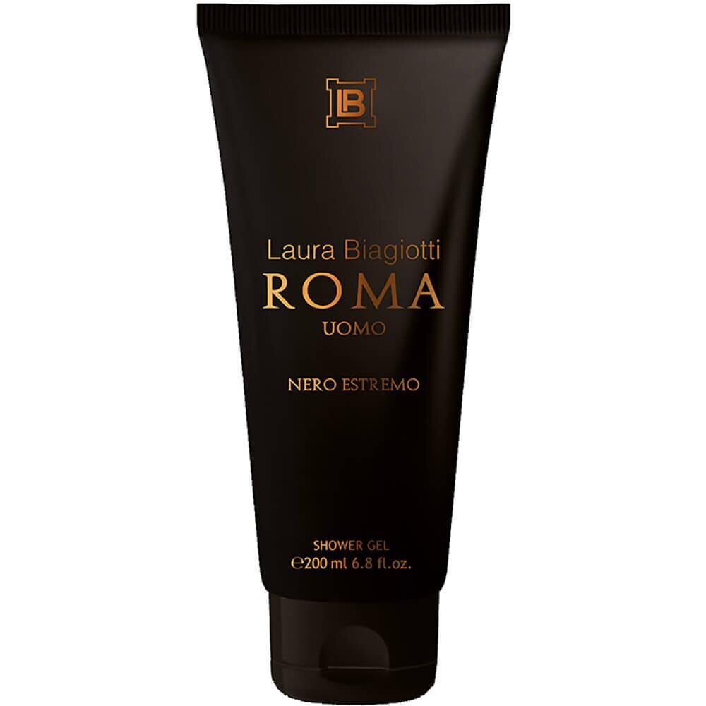 Roma uomo nero estremo shower gel
