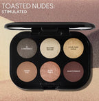 Connect in colour x6 eye shadow palette nude board