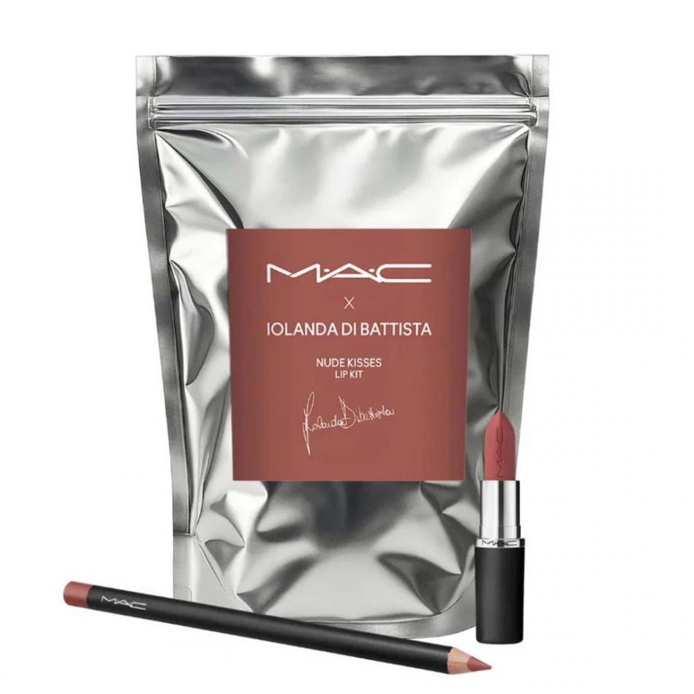Mac x iolanda di battista – nude kisses lip kit