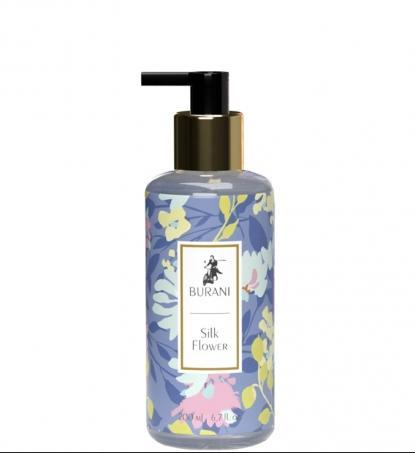 Silk flower body lotion