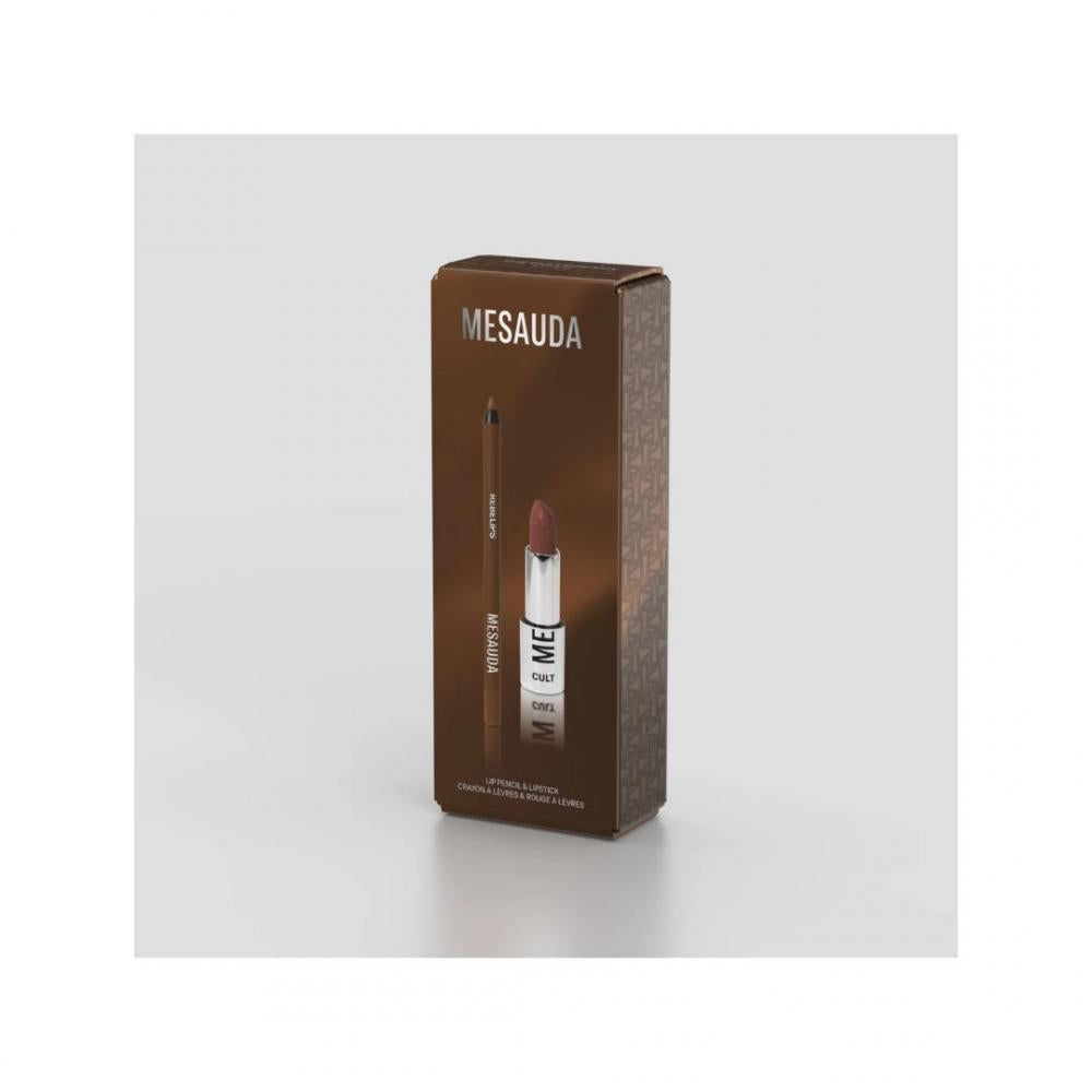 Set make-up labbra – rossetto cremoso + prodotto labbra