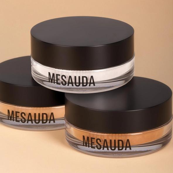 Celestial veil translucent polvere libera fissante