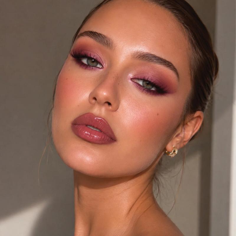 Colour theory eyeshadow palette mauve atelier