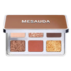 Colour theory eyeshadow palette bronze foil