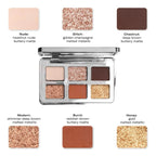 Colour theory eyeshadow palette bronze foil