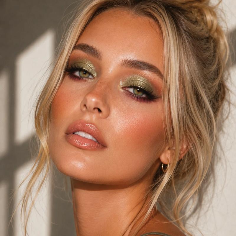 Colour theory eyeshadow palette jade garden