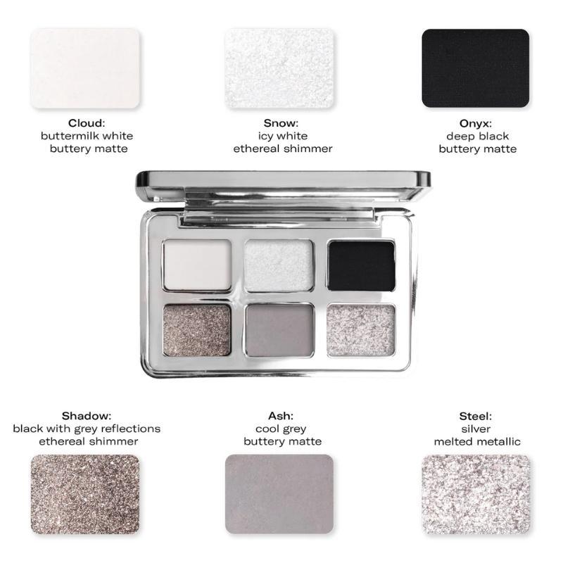 Colour theory eyeshadow palette obsidian veil