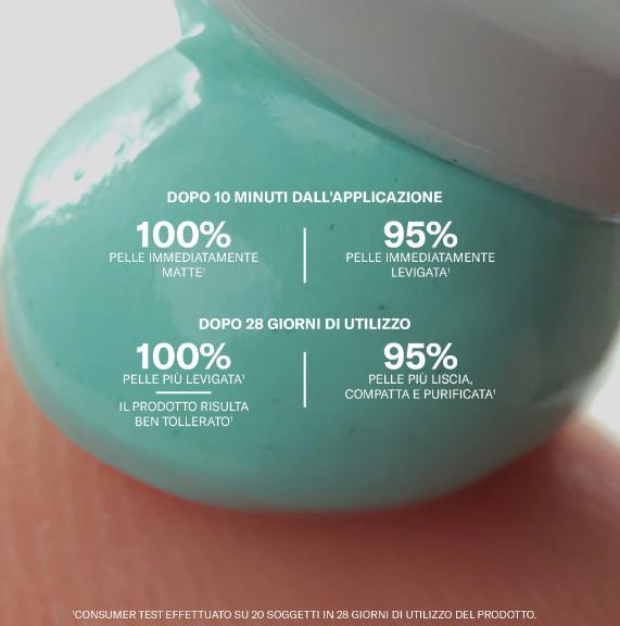 Matterealist maschera levigante