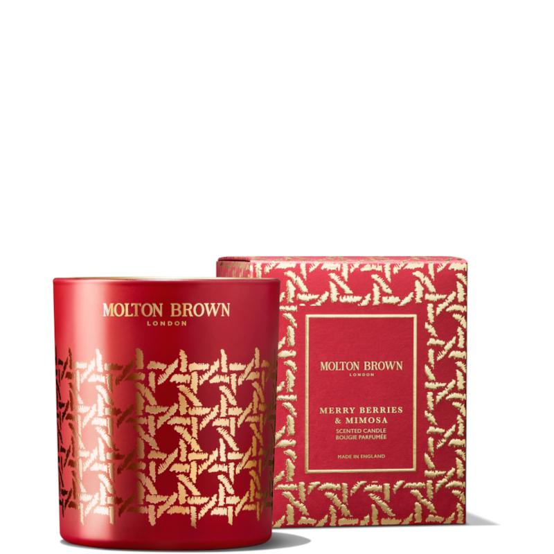 Merry berries & mimosa candela