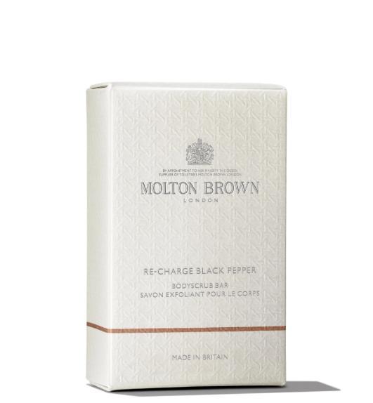 Re-charge black pepper barra di sapone esfoliante