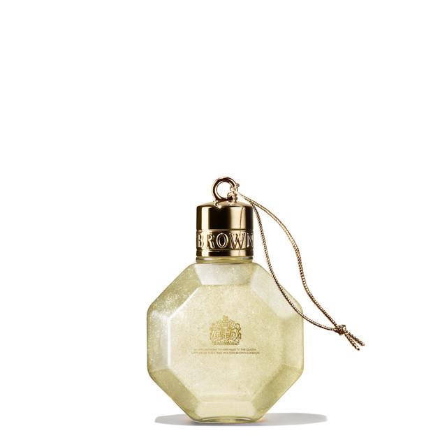 Vintage with elderflower festive bauble