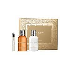 Molton brown sunlit clementine & vetiver fragrance layering set