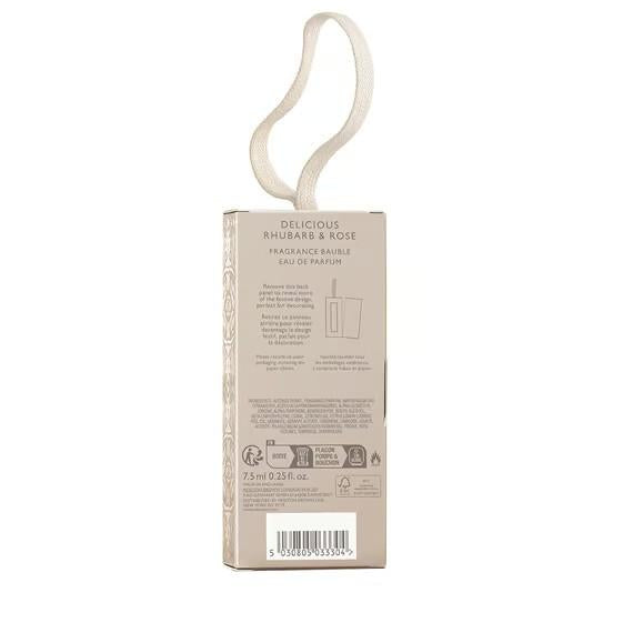 Molton brown delicious rhubarb & rose scented ornament 2025 edition