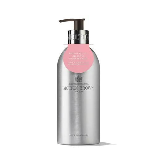 Rhubarb & rose bath & shower gel