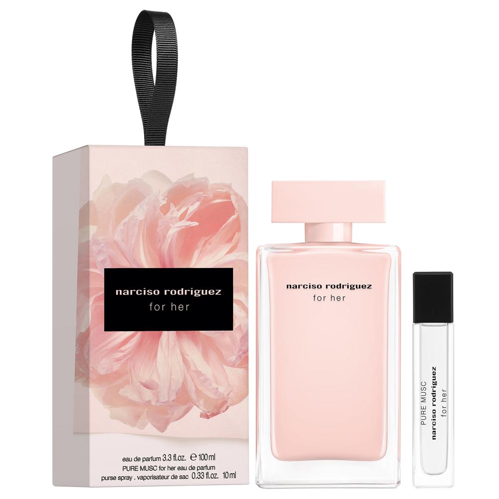 For her eau de parfum shopping pack