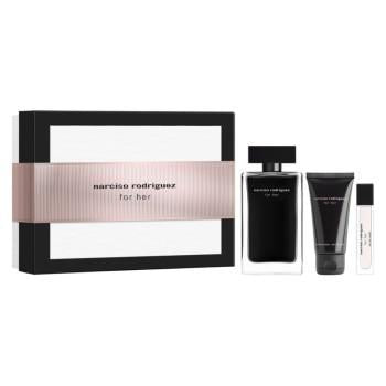 Narciso rodriguez cofanetto for her eau de toilette 50ml + mini 7,5ml + lozione corpo 50ml