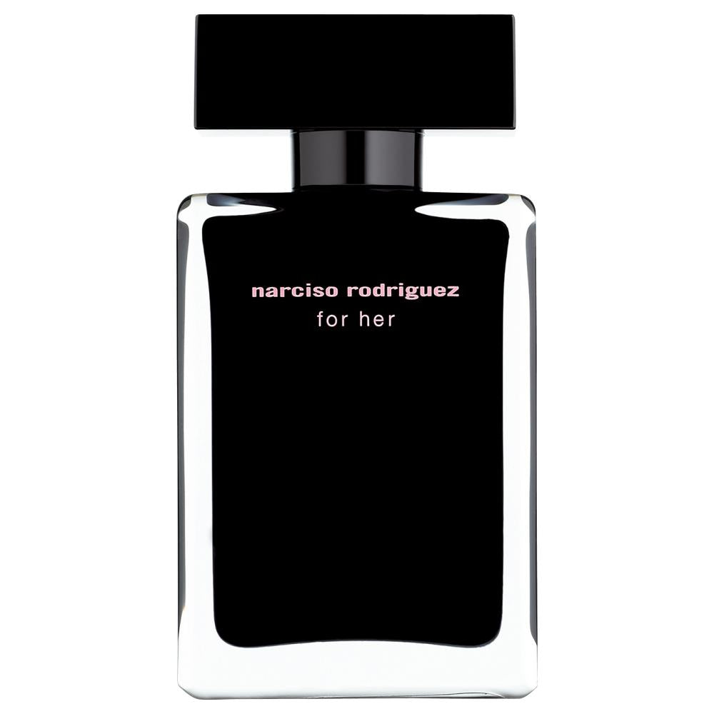 For her eau de toilette