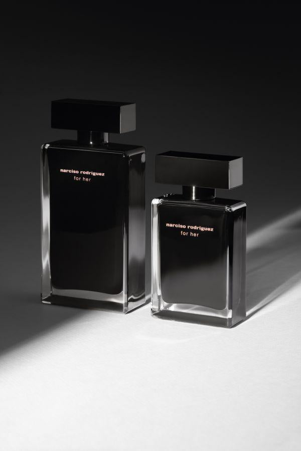 For her eau de toilette