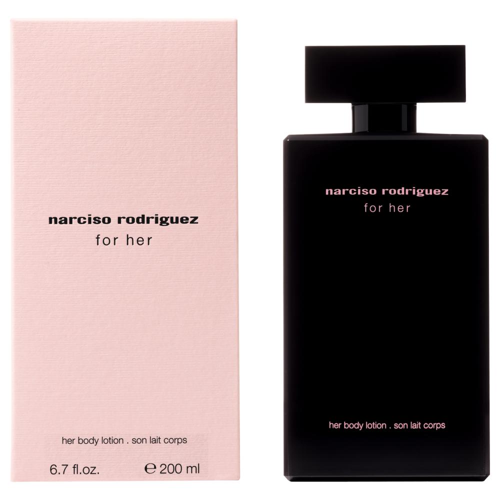 For her body lotion