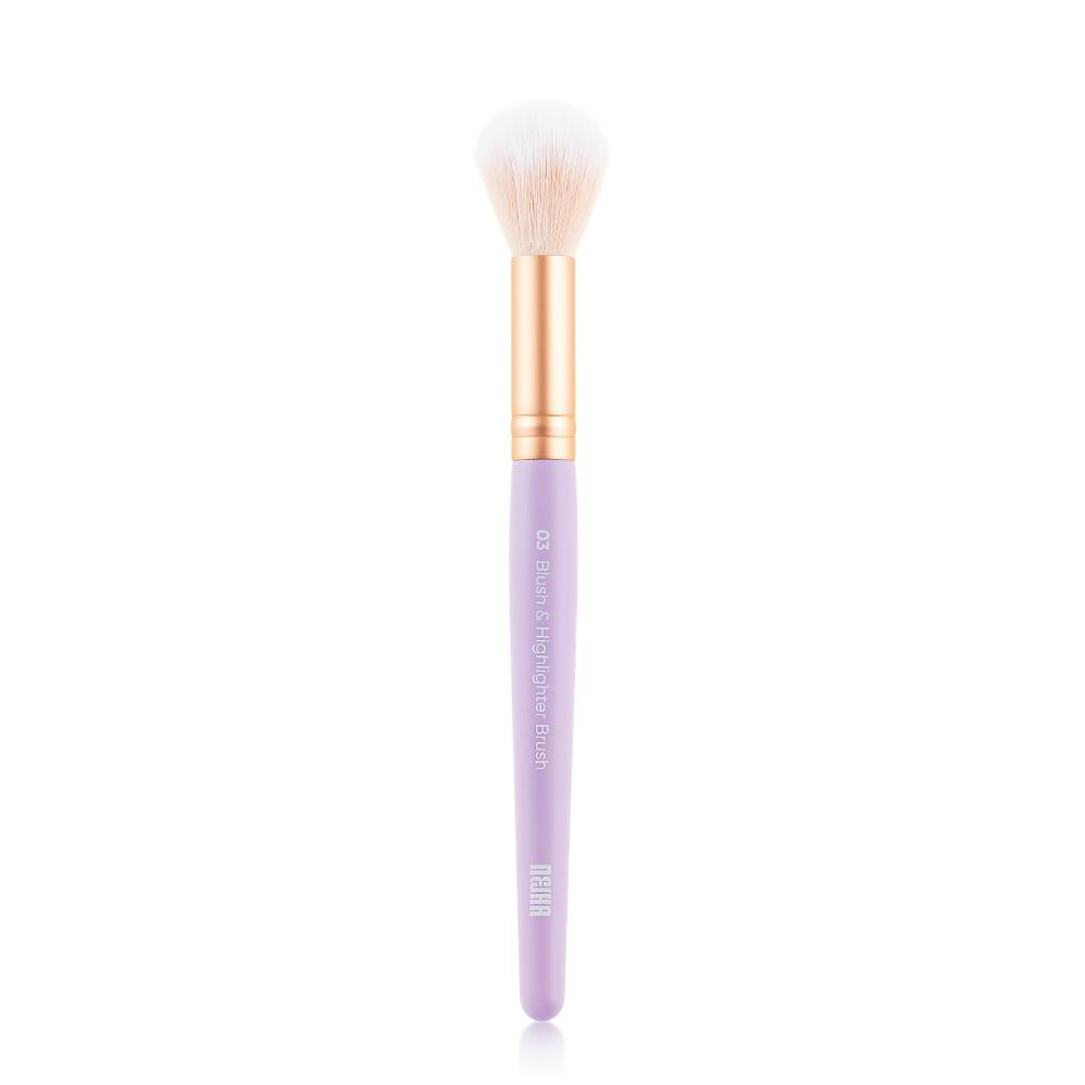 Blush & highlighter brush pennello blush