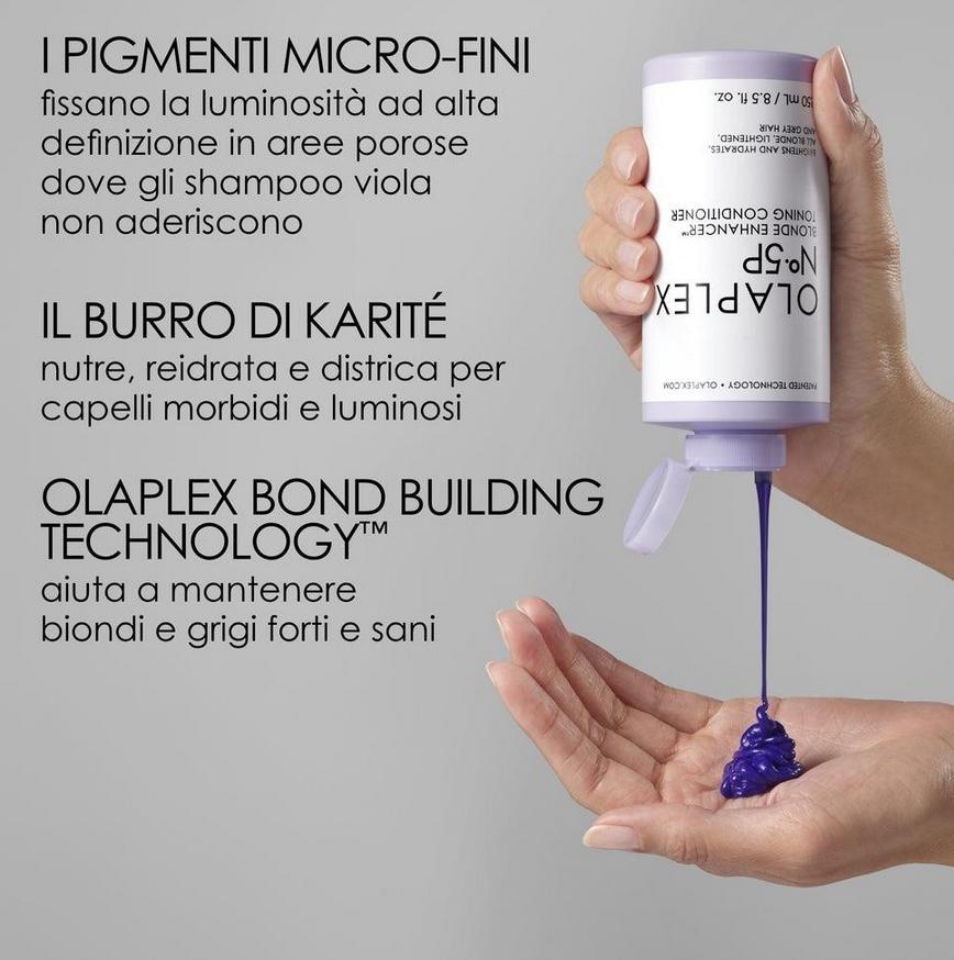 Nº.5p blonde enhancer toning conditioner