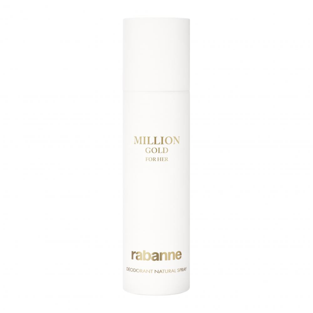 Million gold for her deodorante spray