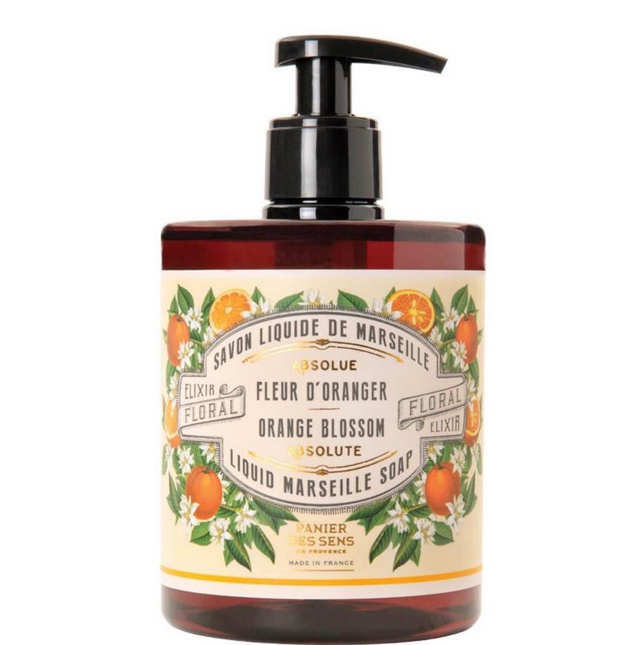 Sapone di marsiglia liquido elisir floreale fiore d`arancio