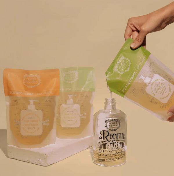 Ricarica sapone di marsiglia liquido precious jasmine