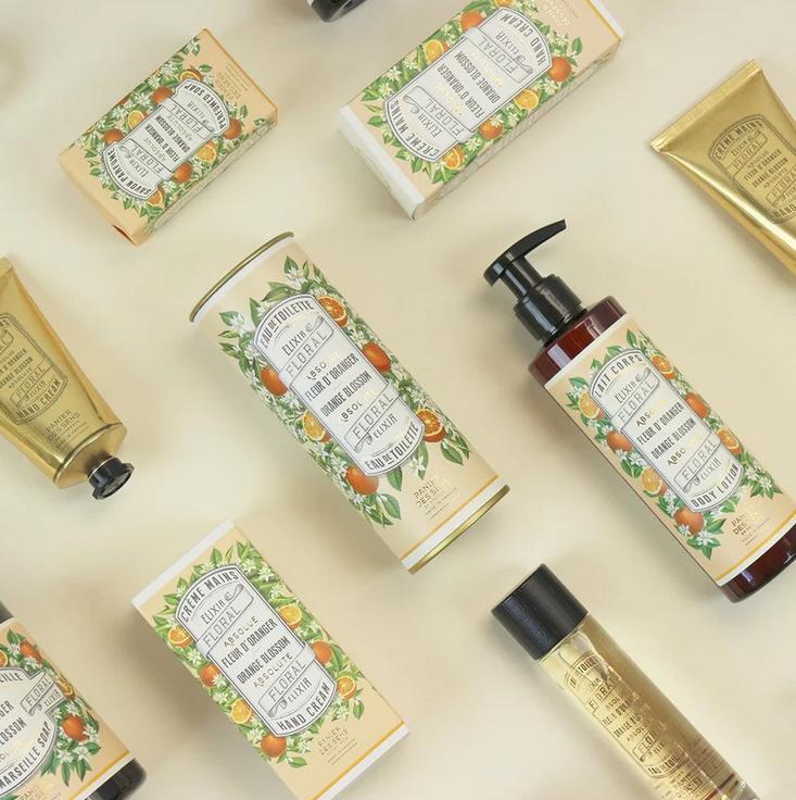 Sapone profumato elisir floreale fiore d'arancio