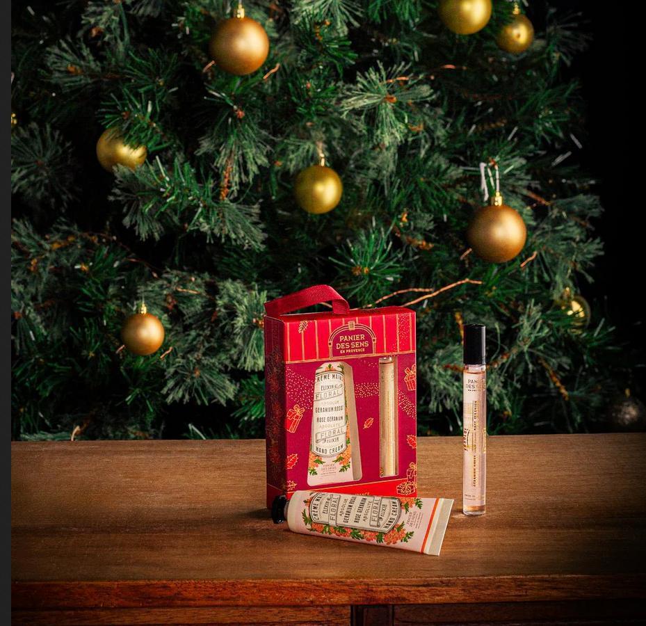 Set regalo duo eau de toilette roll-on e crema mani geranio rosa