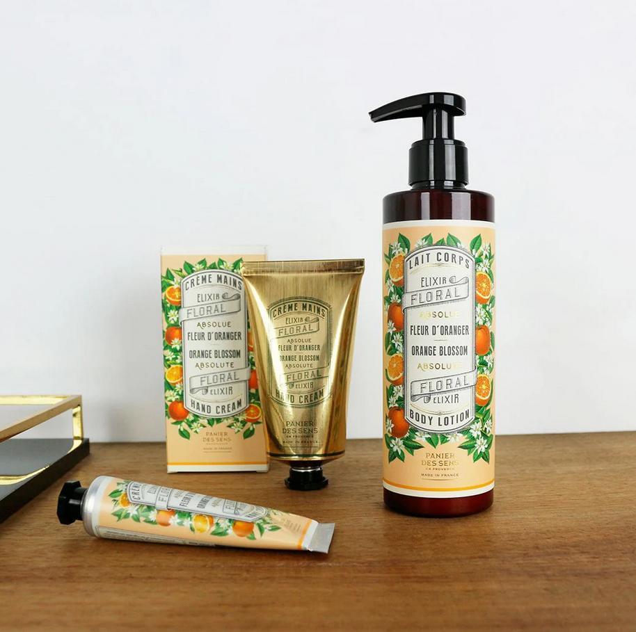 Latte corpo elisir floreale fiore d'arancio